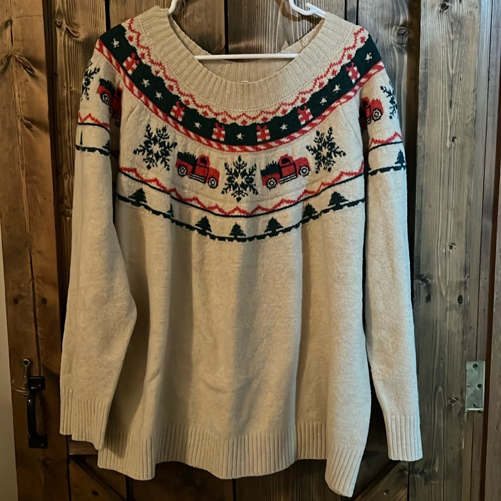 Maurice’s holiday sweater